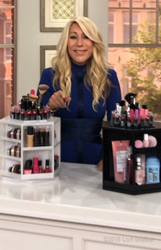 Lori on QVC with product organizers